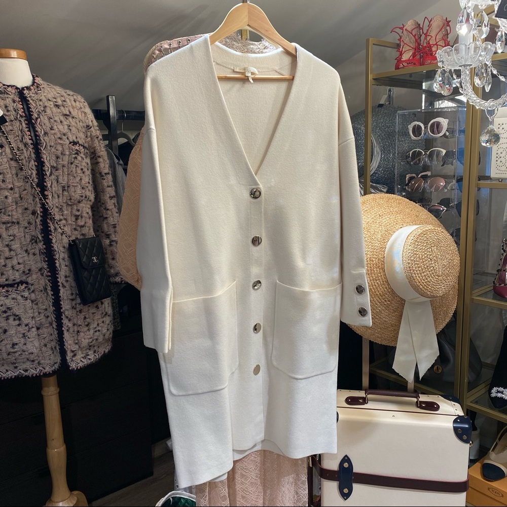 Maje Cardigan size 1/Xs,S Off white